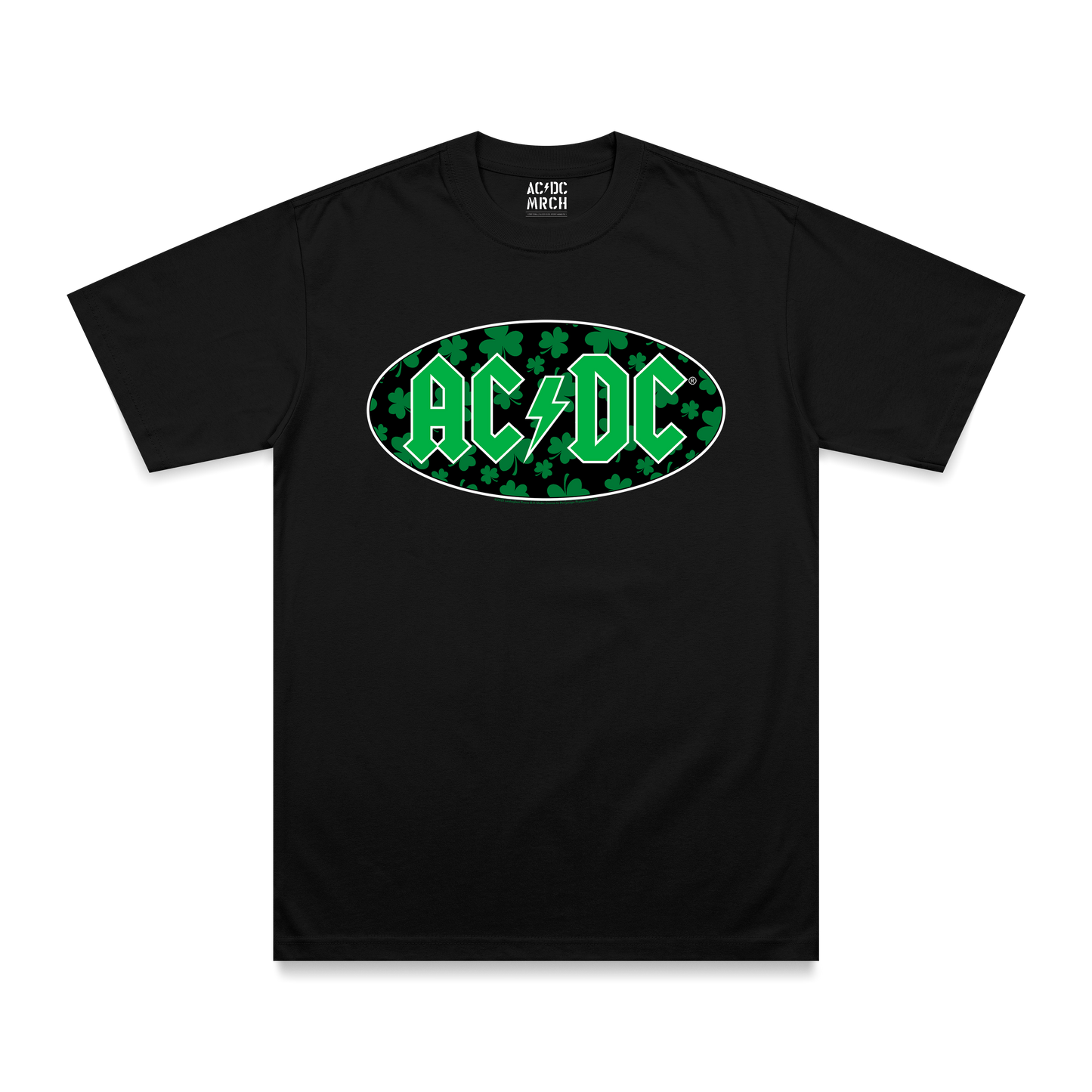 Black Shamrock Logo T-Shirt
