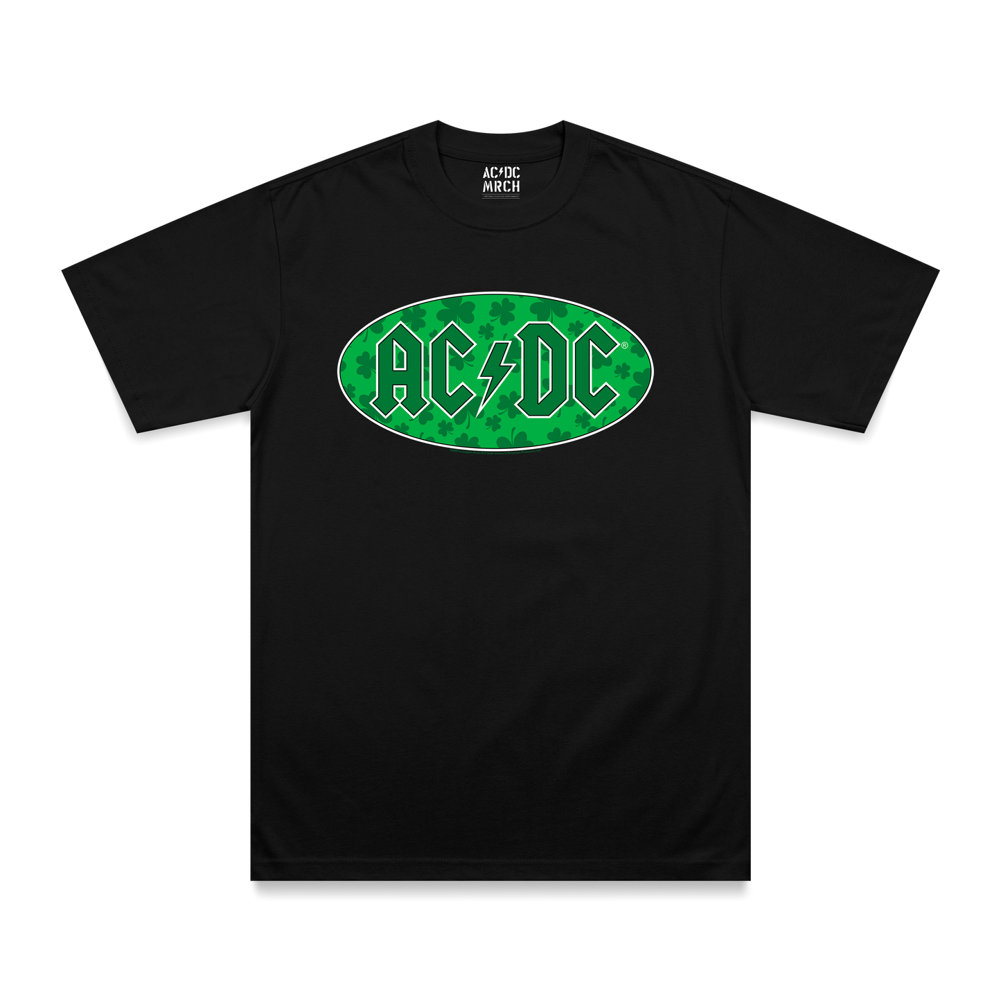 Lucky Green Shamrock Logo T-Shirt
