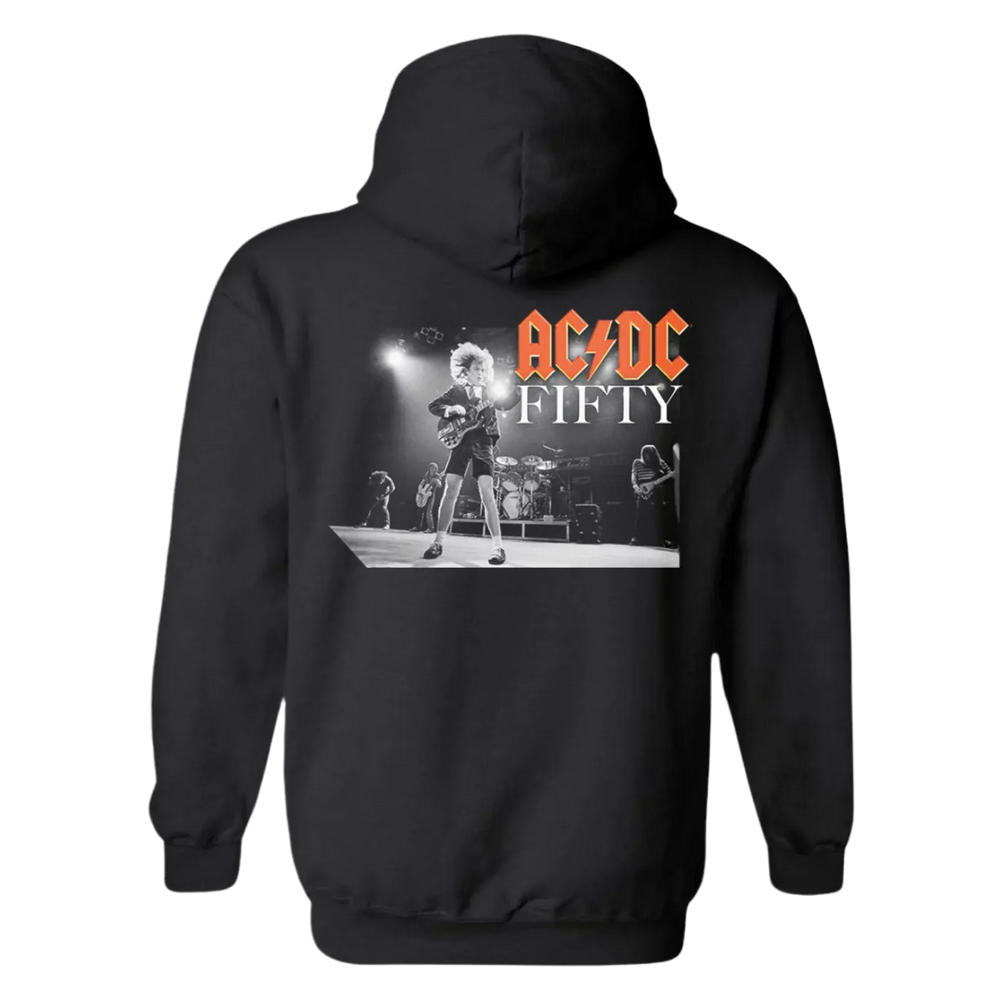 AC/DC 50 Years of Angus Black Hoodie