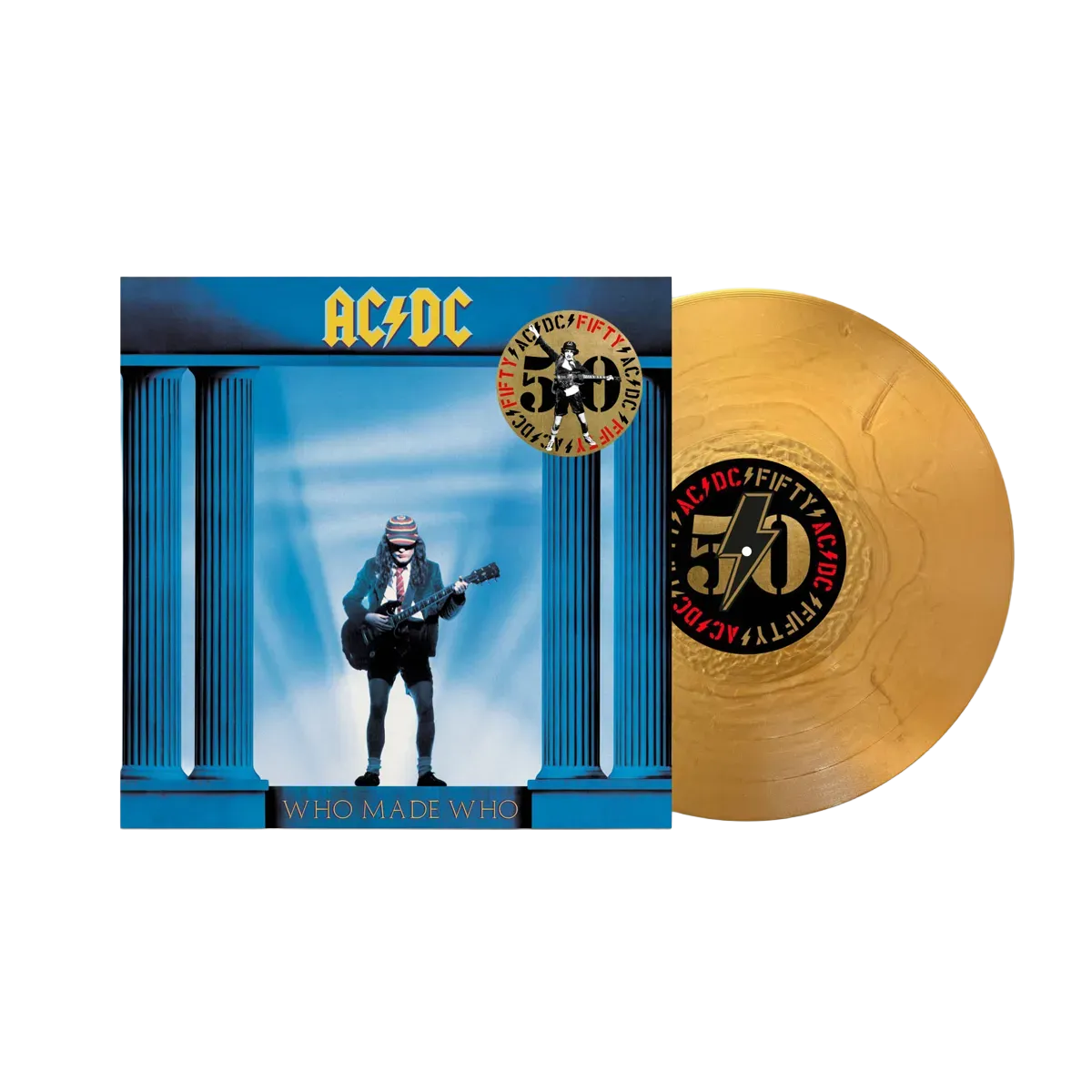 Who Made Who: 50th Anniversary Vinyl LP – AC/DC Who Made Who: 50th Anniversary Vinyl LP – AC/DC