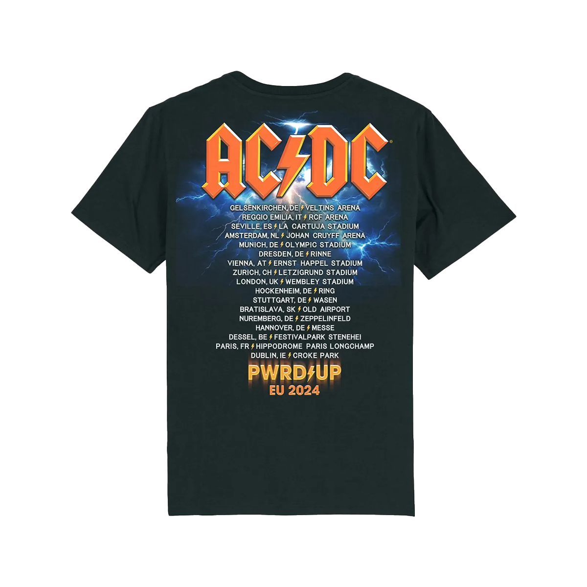 AC/DC Angus Hells Bells 2024 Tour T-shirt
