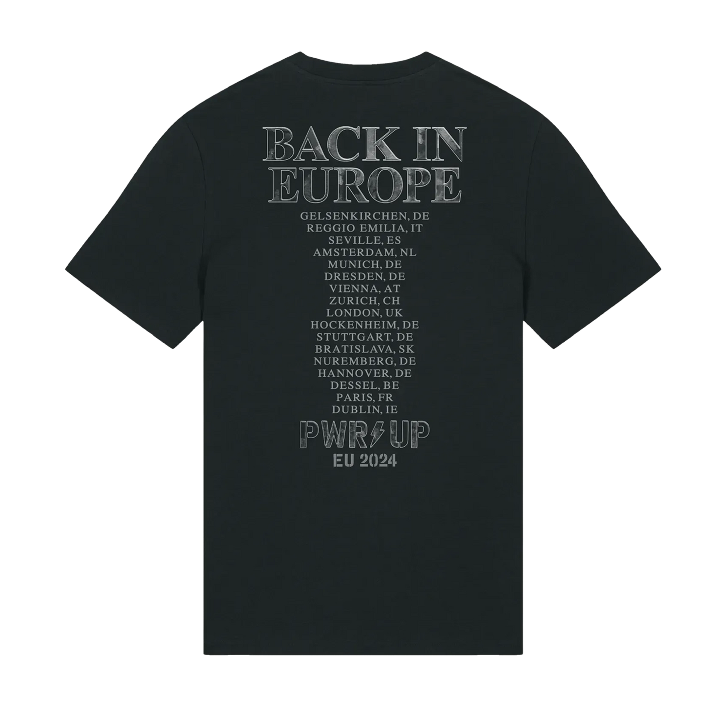AC/DC Back In Black 2024 Tour T-shirt