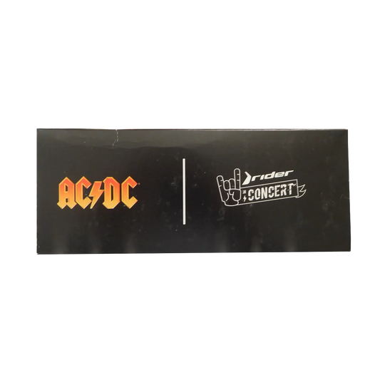 AC/DC Back in Black Flip Flops