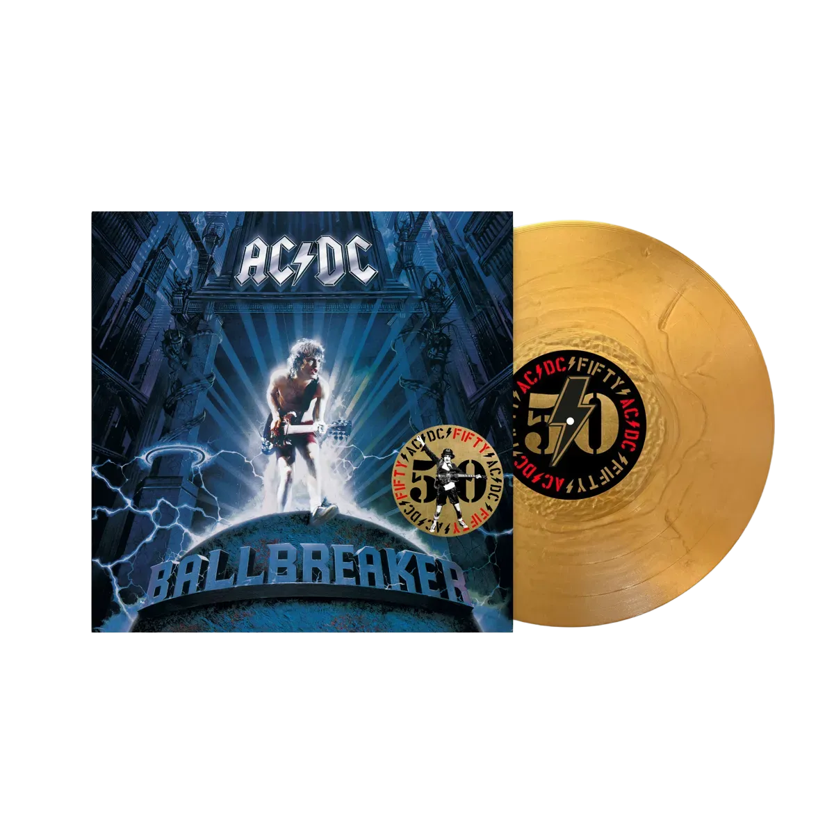 廃盤帯付　希少見本盤　非売品　初回盤　・　AC/DC　／　Ballbreaker Ballbreaker: 50th Anniversary Vinyl LP – AC/DC