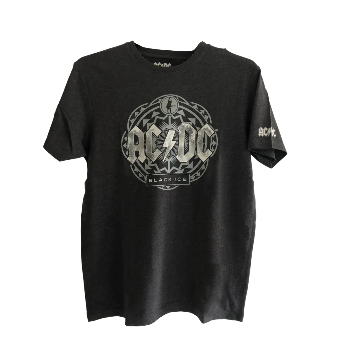 AC/DC Black Ice Grey T- Shirt