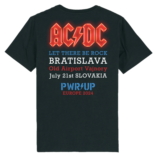 AC/DC Bratislava 2024 Event T-shirt