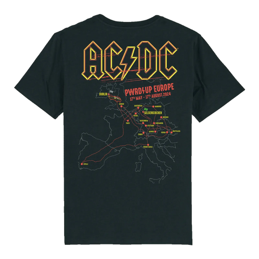 AC/DC Dublin 2024 Event T-shirt