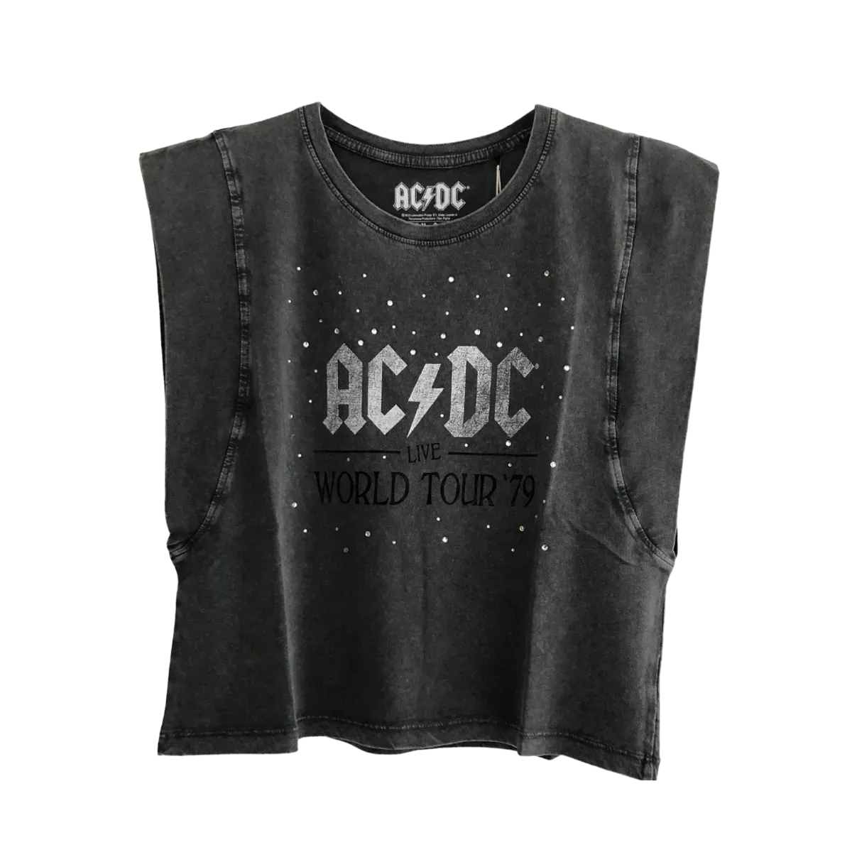 AC/DC Live World Tour '79 Grey Vest