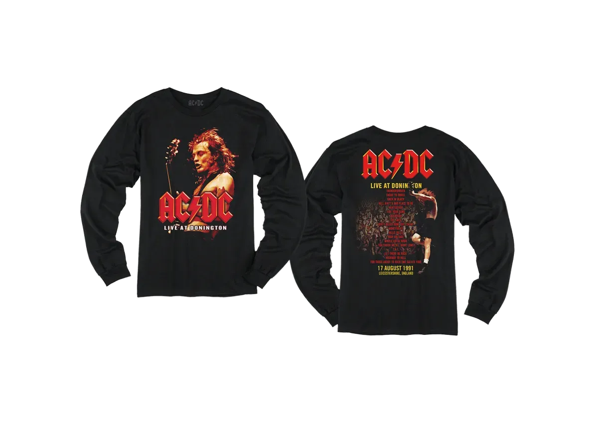 AC/DC Live at Donington Longsleeve