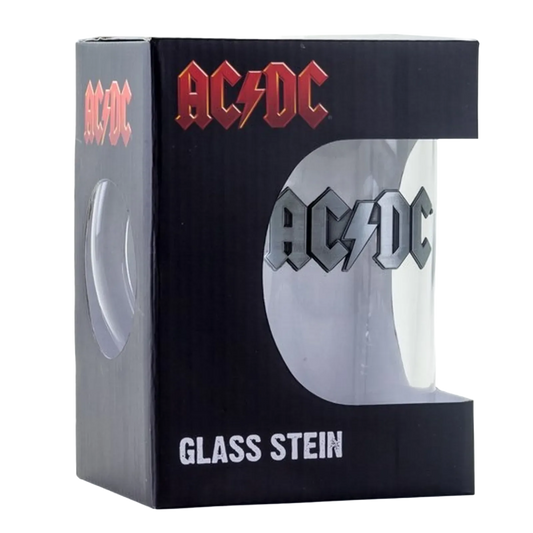 AC/DC Logo Glass Stein