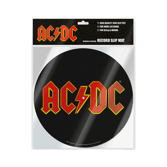 AC/DC Logo Record Slip Mat