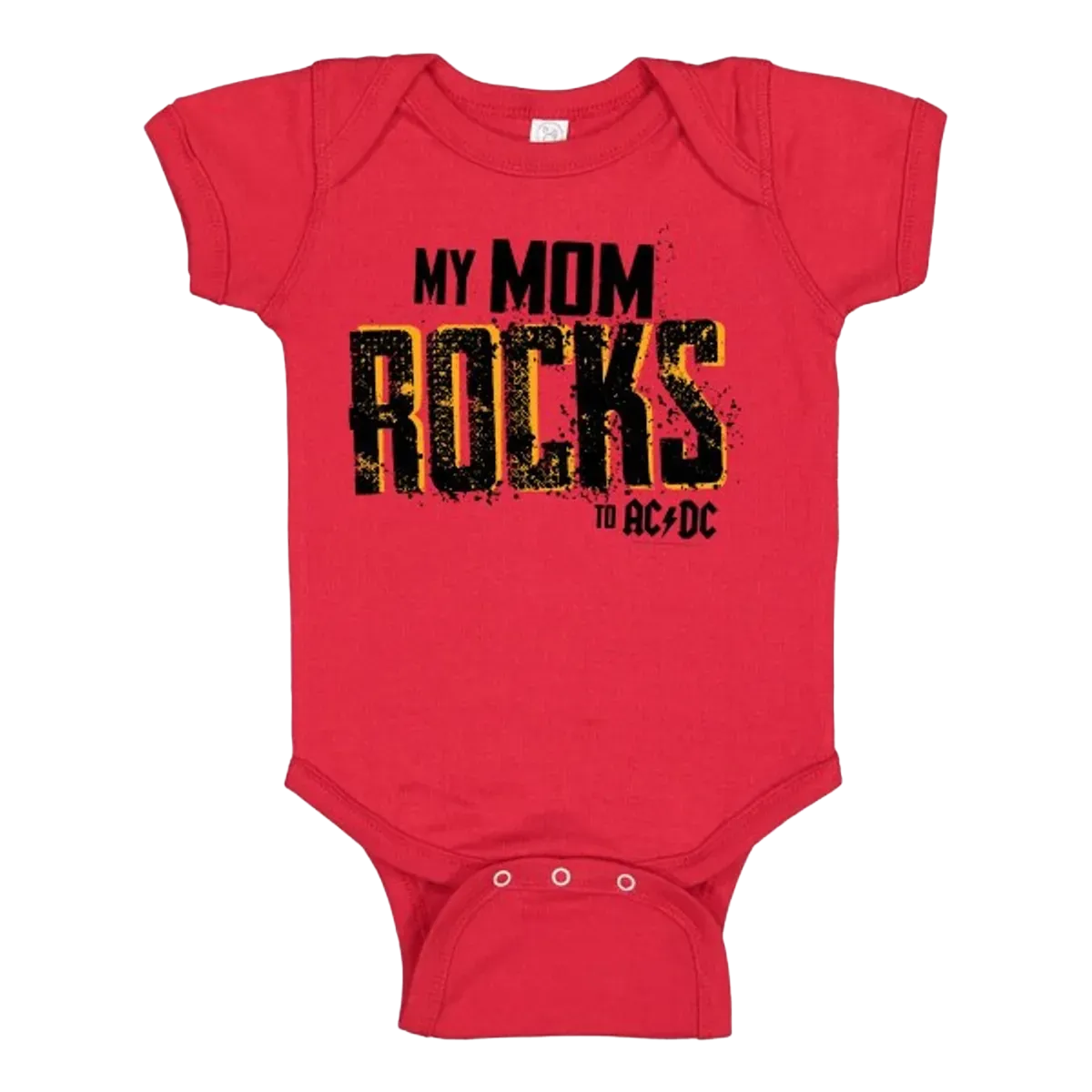 AC/DC Mom Rocks Newborn/Infant Onesie