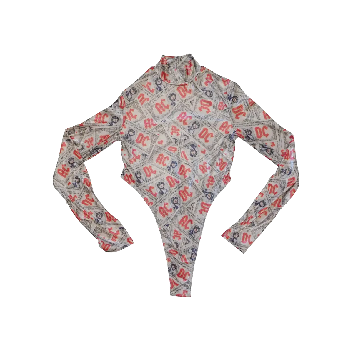 Money Ladies Stretchy Bodysuit