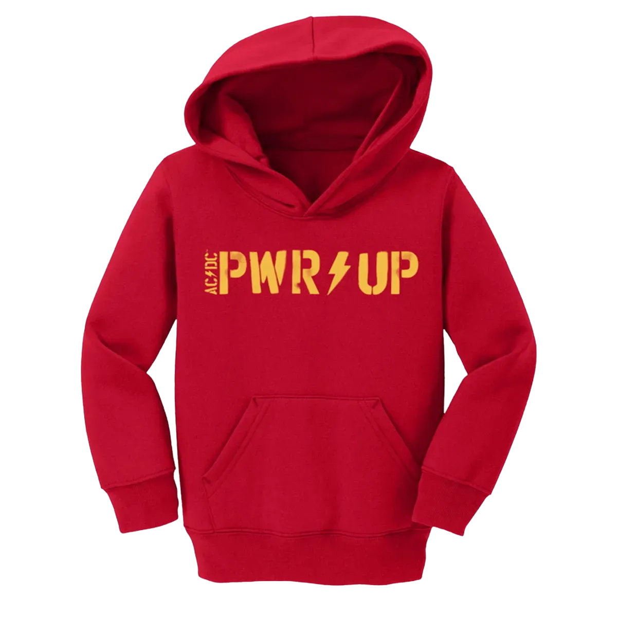 AC/DC POWER UP - Logo Youth Red Hoodie