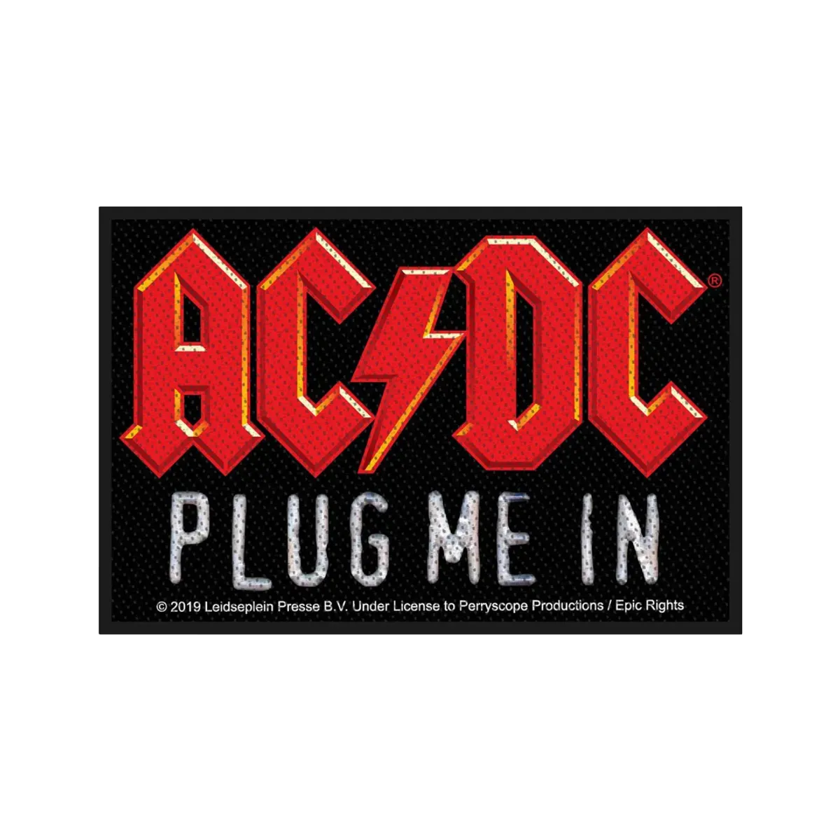 AC/DC Plug Me In Patch