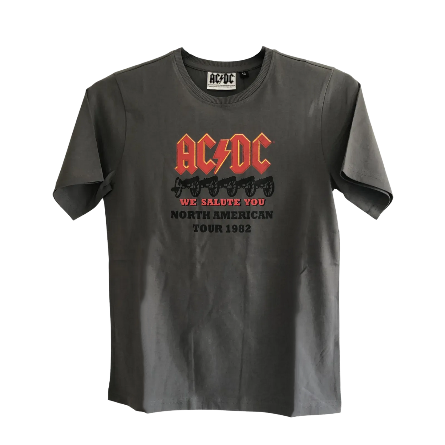 We Salute You North American Tour 1892 Ladies Grey T-Shirt