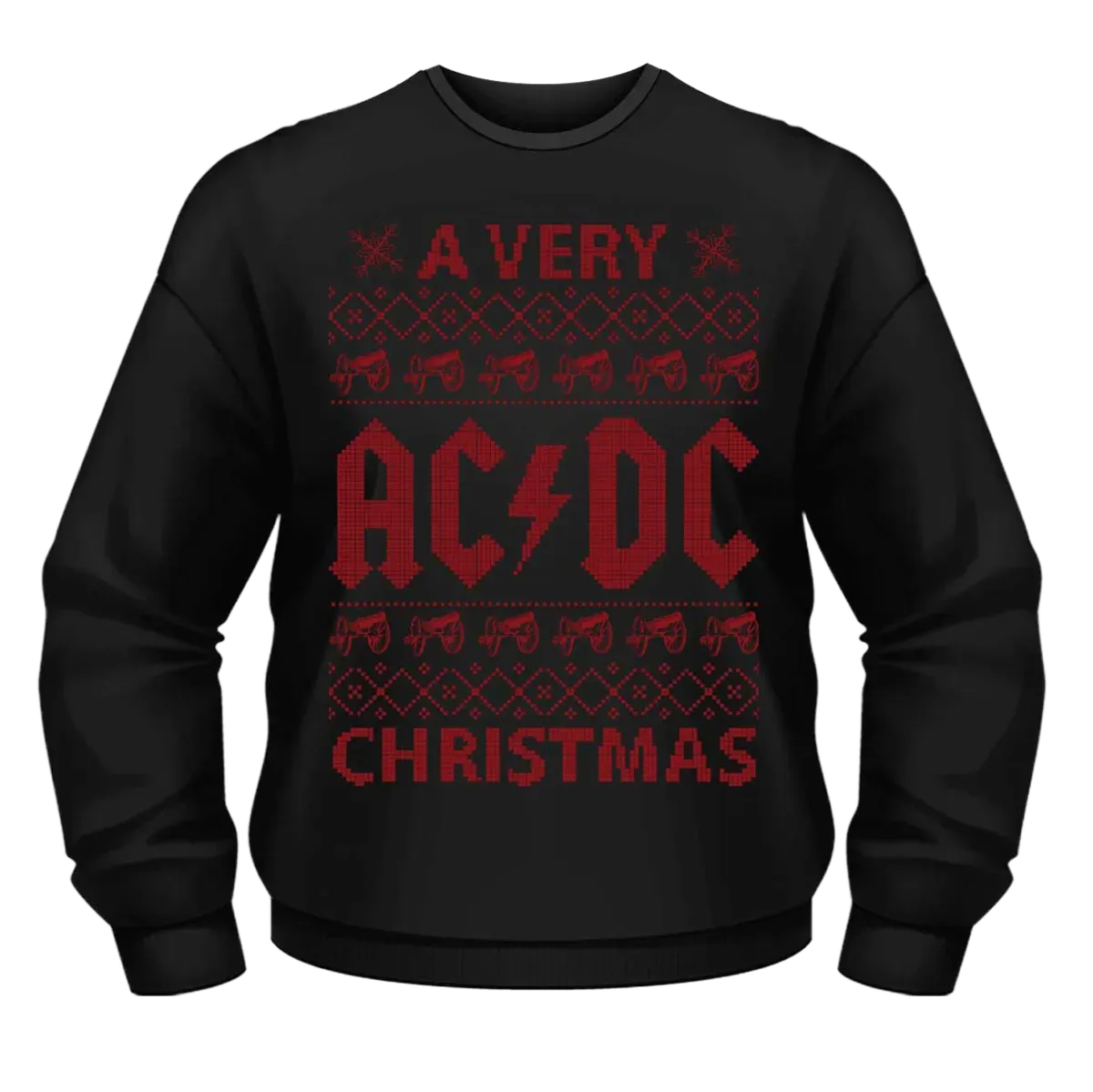 A Very AC/DC Christmas Sweatshirt