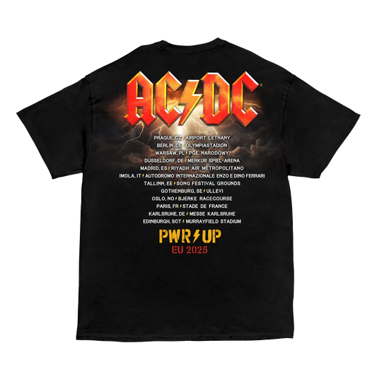 Angus Horns PWR UP Tour T-Shirt