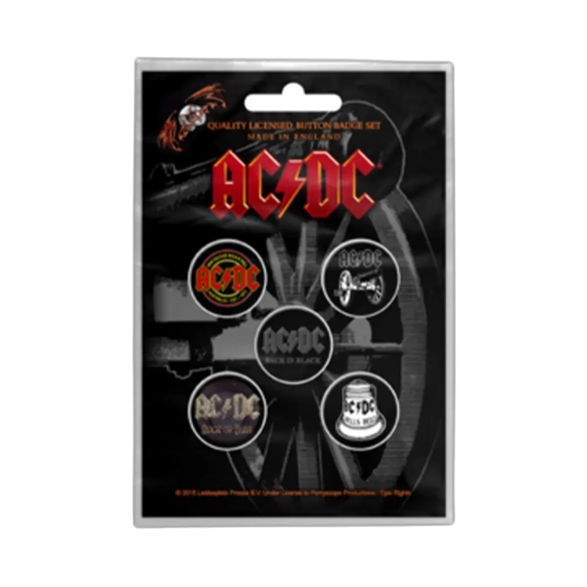 For Those Back to Rock Badge Pack