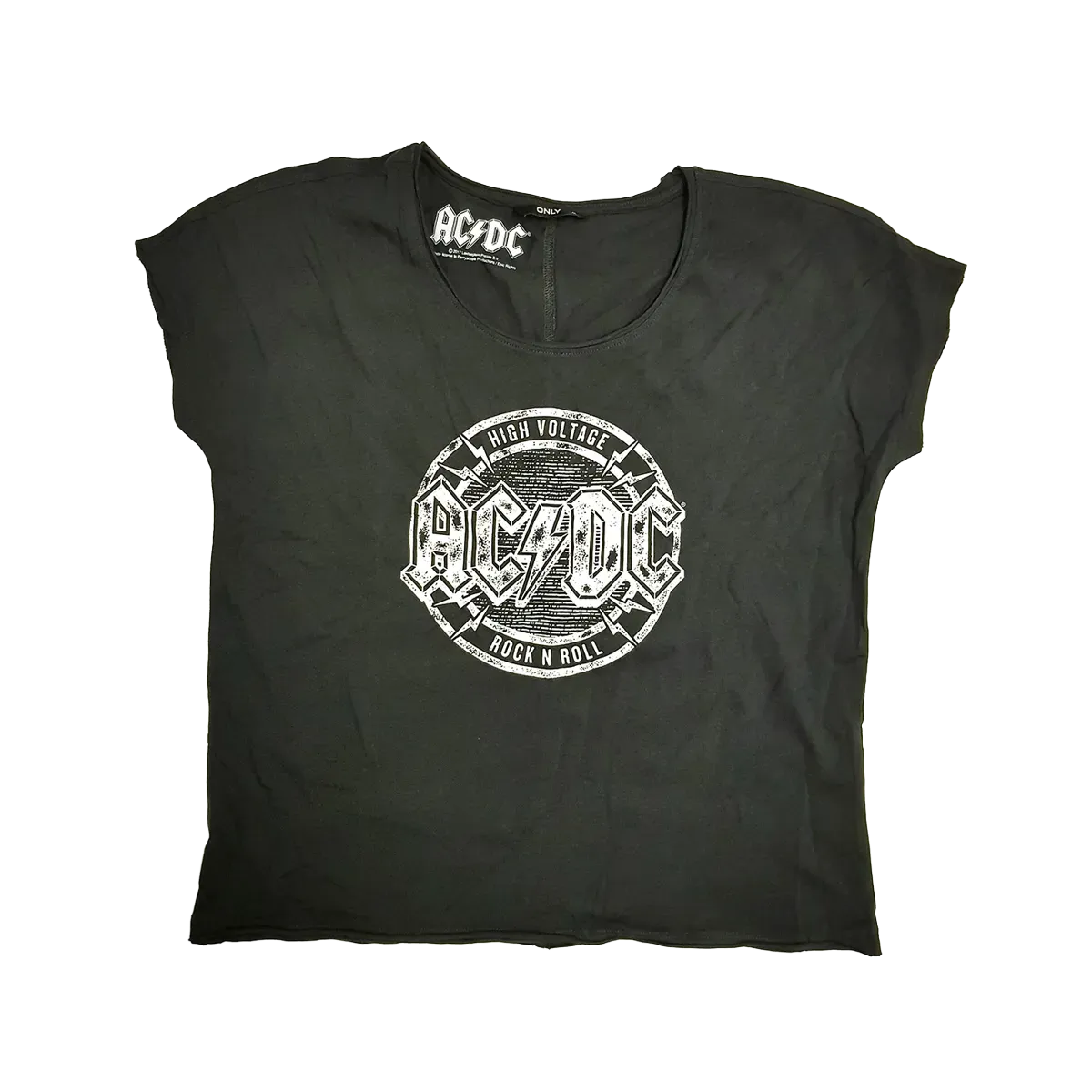 High Voltage Rock N Roll Ladies T-Shirt