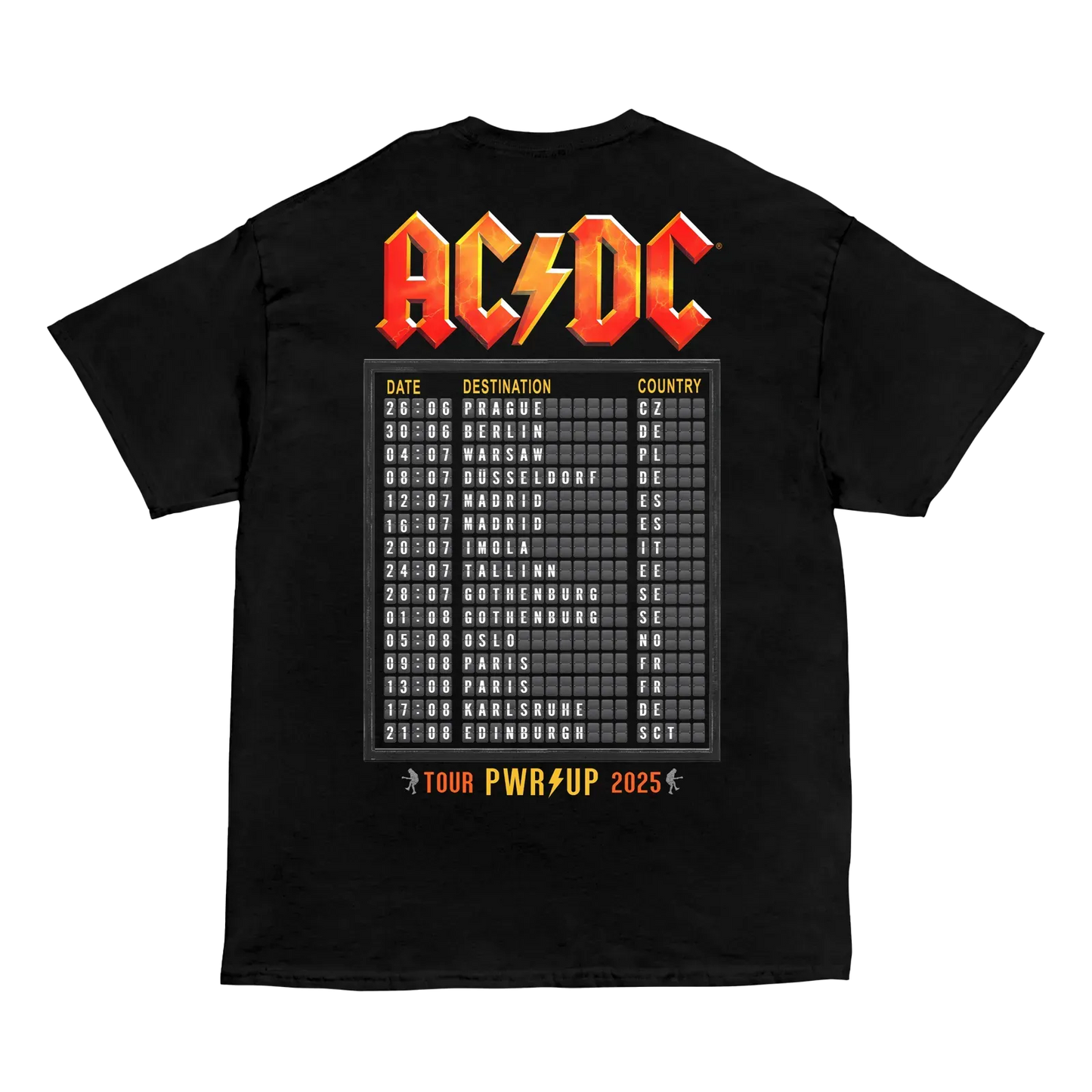 Rock N Roll Train PWR UP Tour T-Shirt