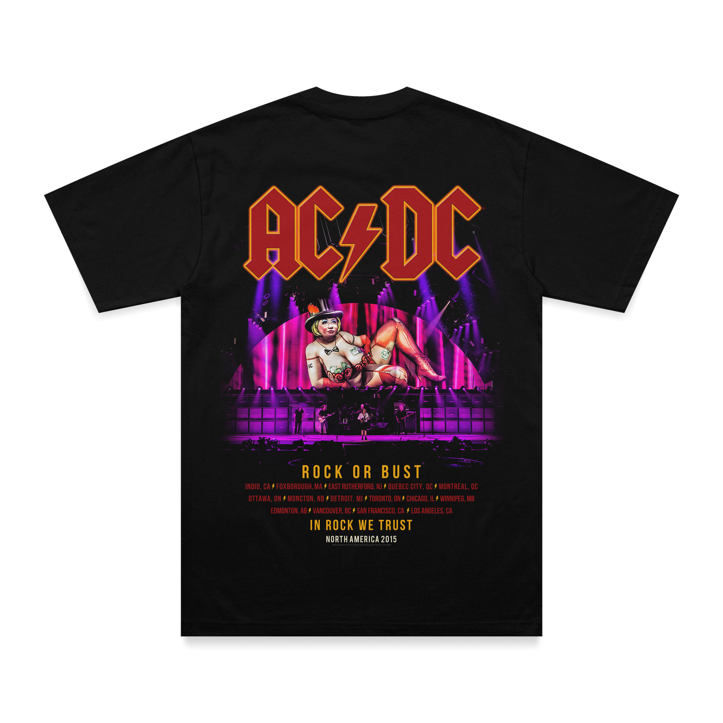 Rock Or Bust One Night Only T-shirt
