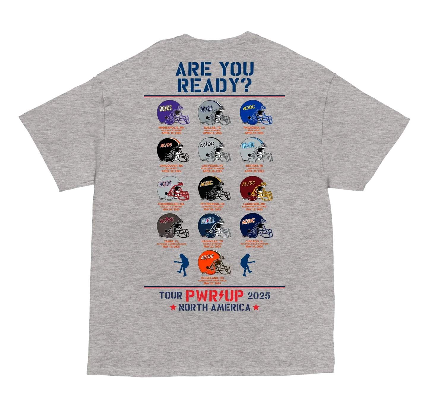 Team Helmets PWR UP US Tour T-Shirt
