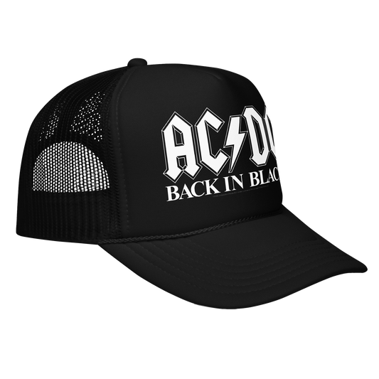 Back In Black Trucker Hat