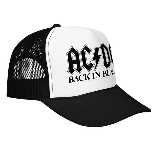 Back In Black Logo Trucker Hat