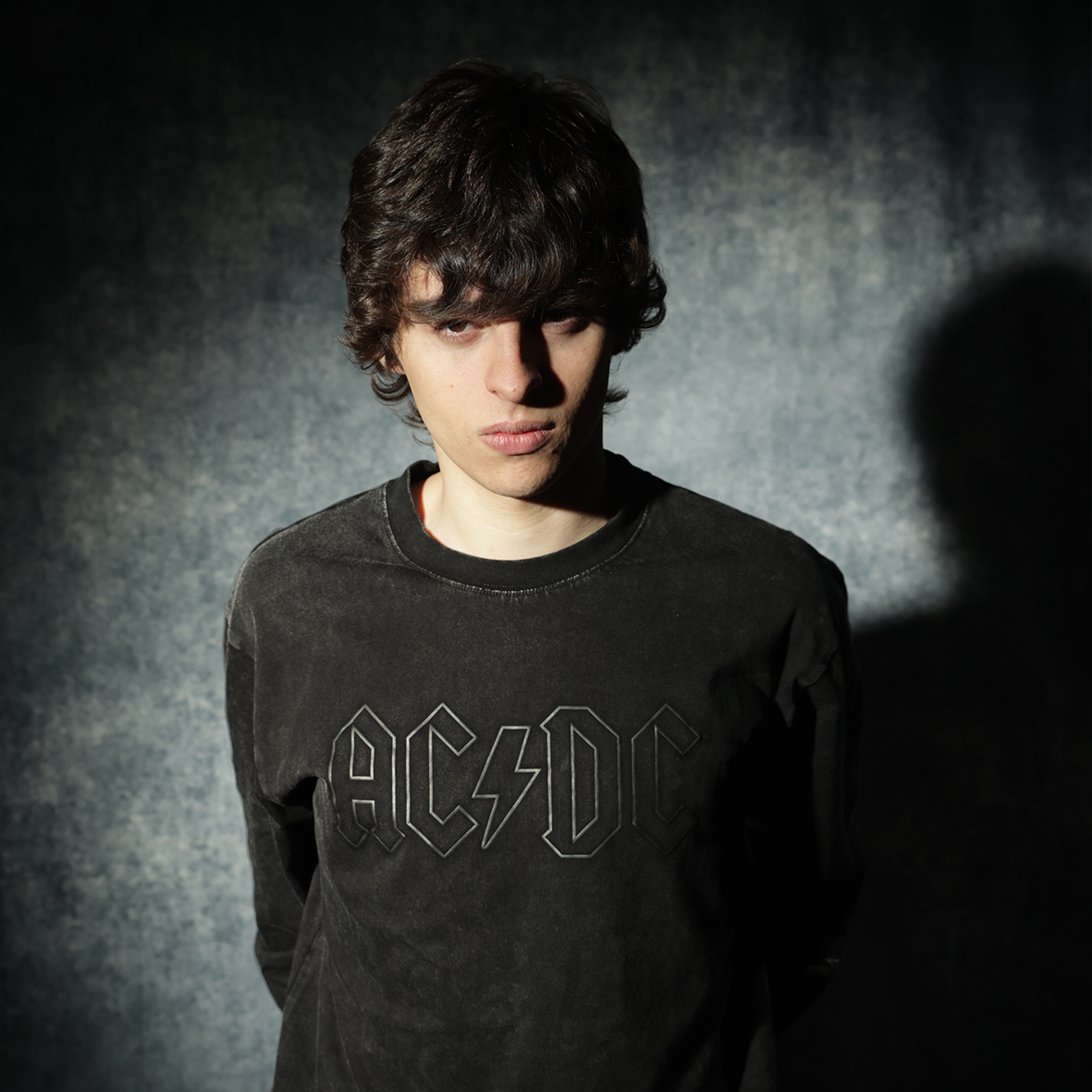 Back in Black Anniversary Puff Print Longsleeve*