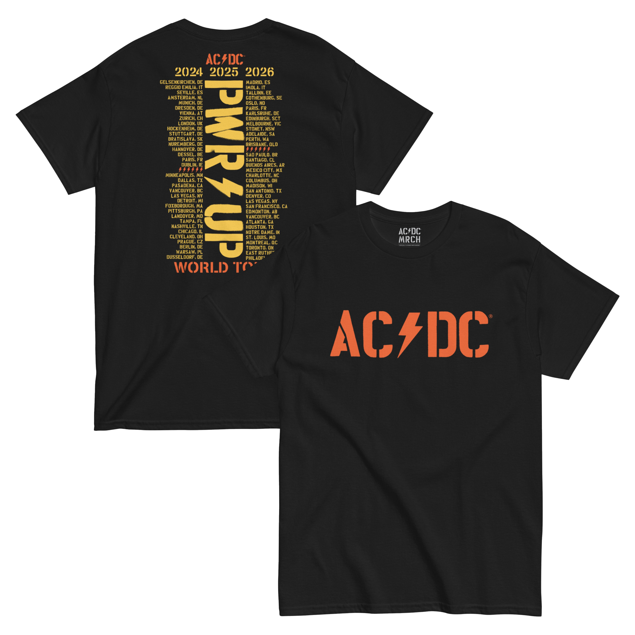 PWR UP World Tour T-Shirt – AC/DC
