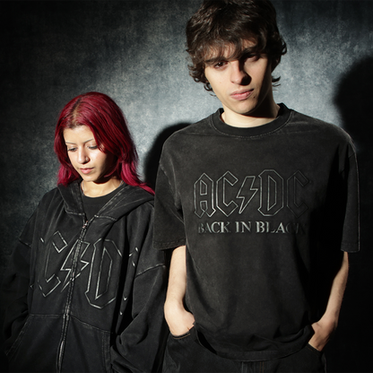 Back in Black Anniversary Puff Print T-Shirt*