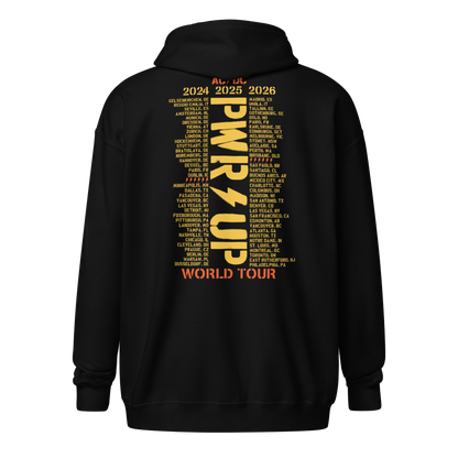 PWR UP World Tour Zip Hoodie *