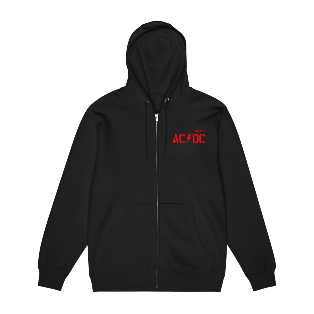 Angus Lightning Bolt PWR UP Tour Zip Hoodie