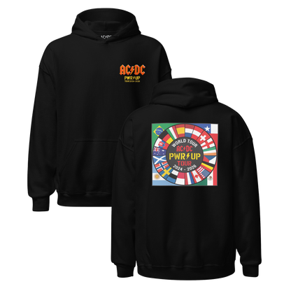 PWR UP World Tour Flags Hoodie *