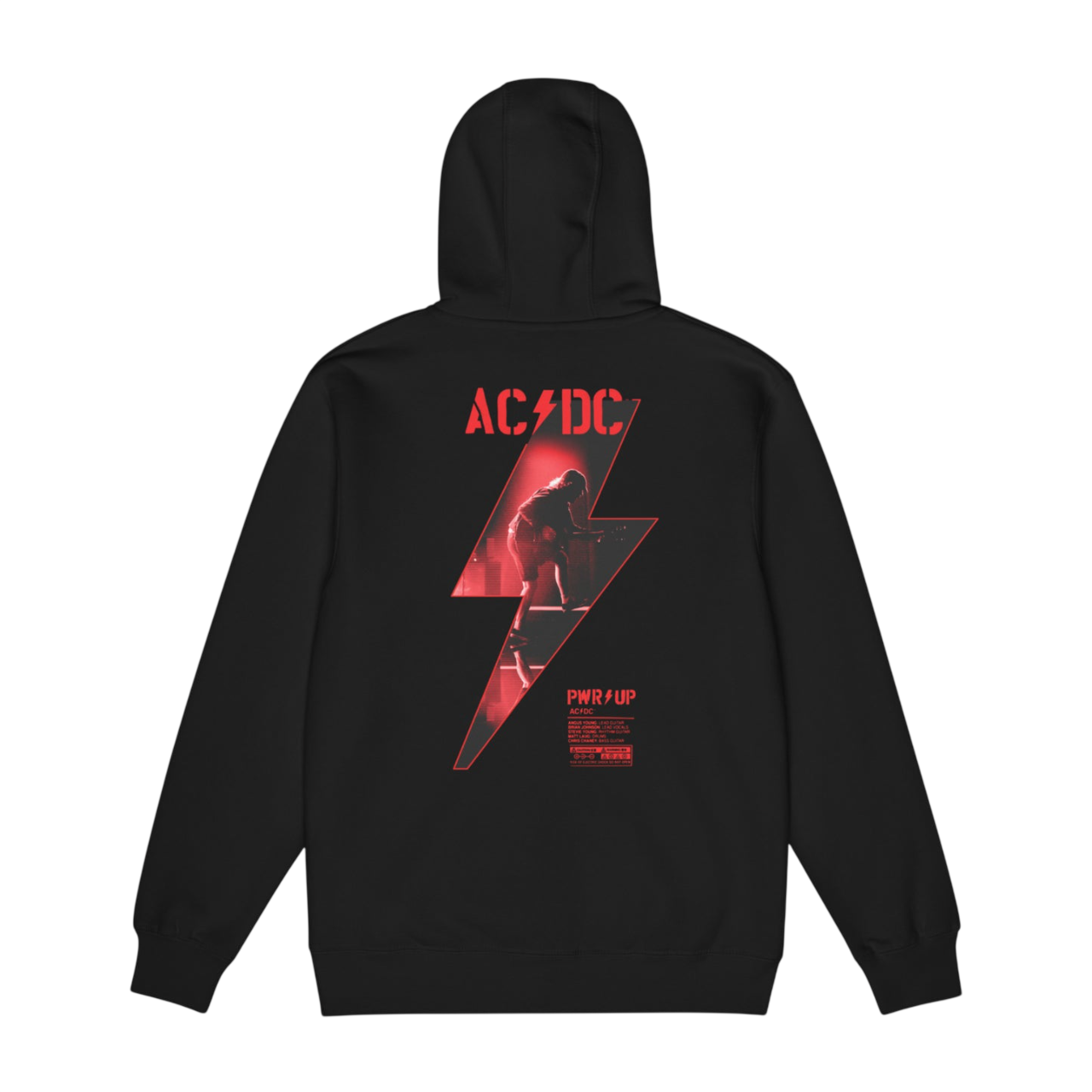 Angus Lightning Bolt PWR UP Tour Zip Hoodie