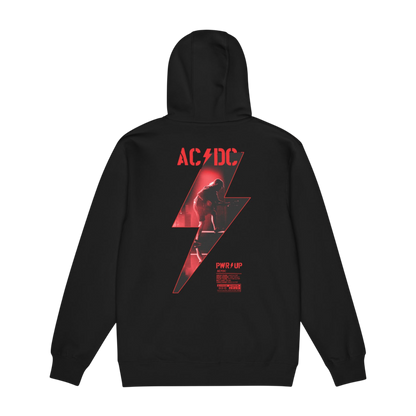 Angus Lightning Bolt PWR UP Tour Zip Hoodie