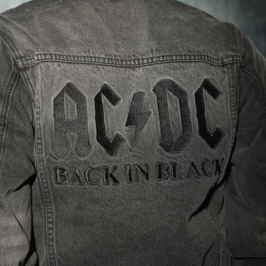 Back in Black Anniversary Denim Jacket*