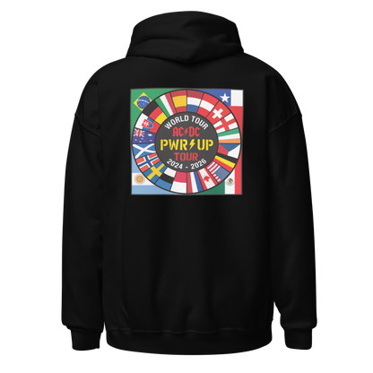 PWR UP World Tour Flags Hoodie *