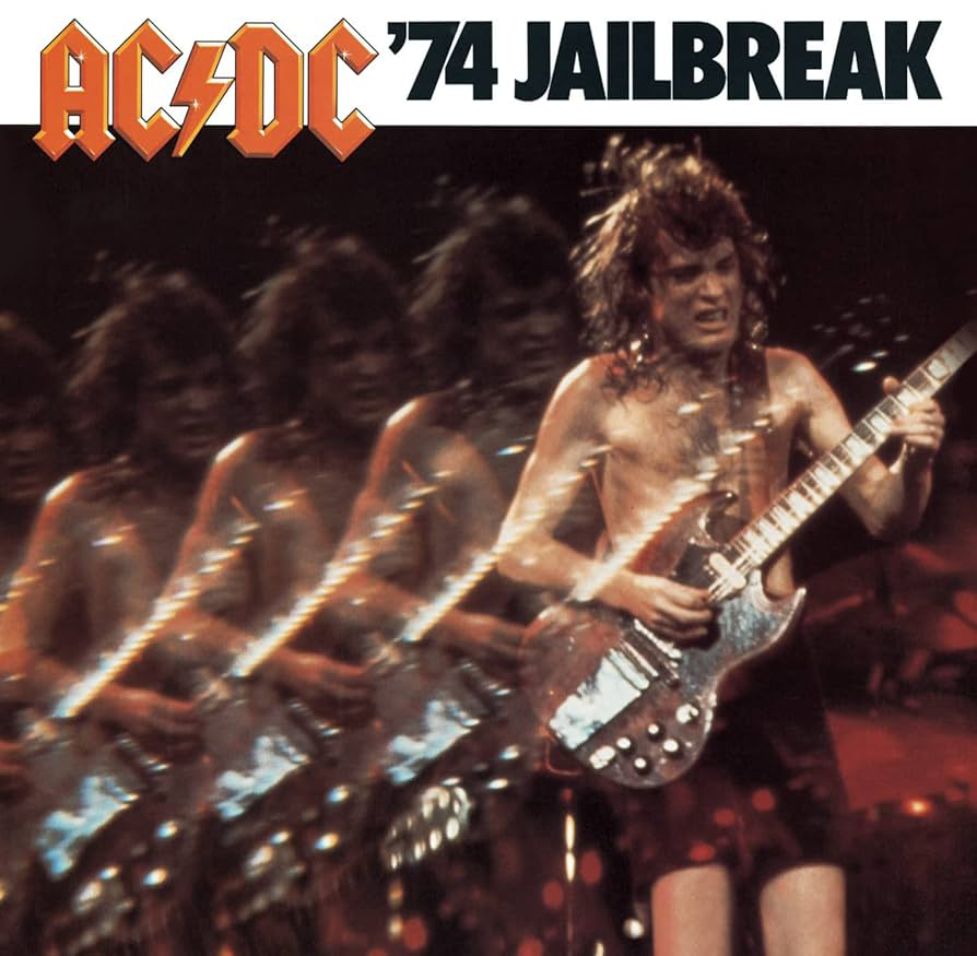 AC/DC '74 ジェイルブレイク 国内盤 シュリンク、帯付 AC/DC【'74ジェイルブレイク】初回帯付LPP-6196 AC