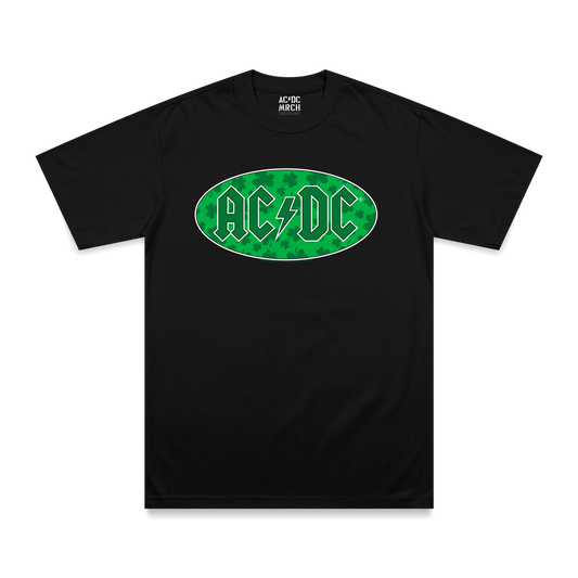 Lucky Green Shamrock Logo T-Shirt