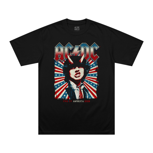 Angus H2H PWR UP Tour USA T-Shirt