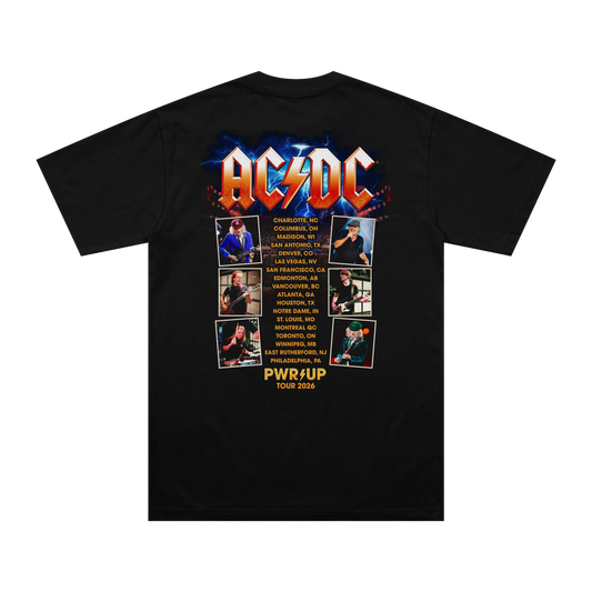 Angus and Brian PWR UP Tour T-Shirt