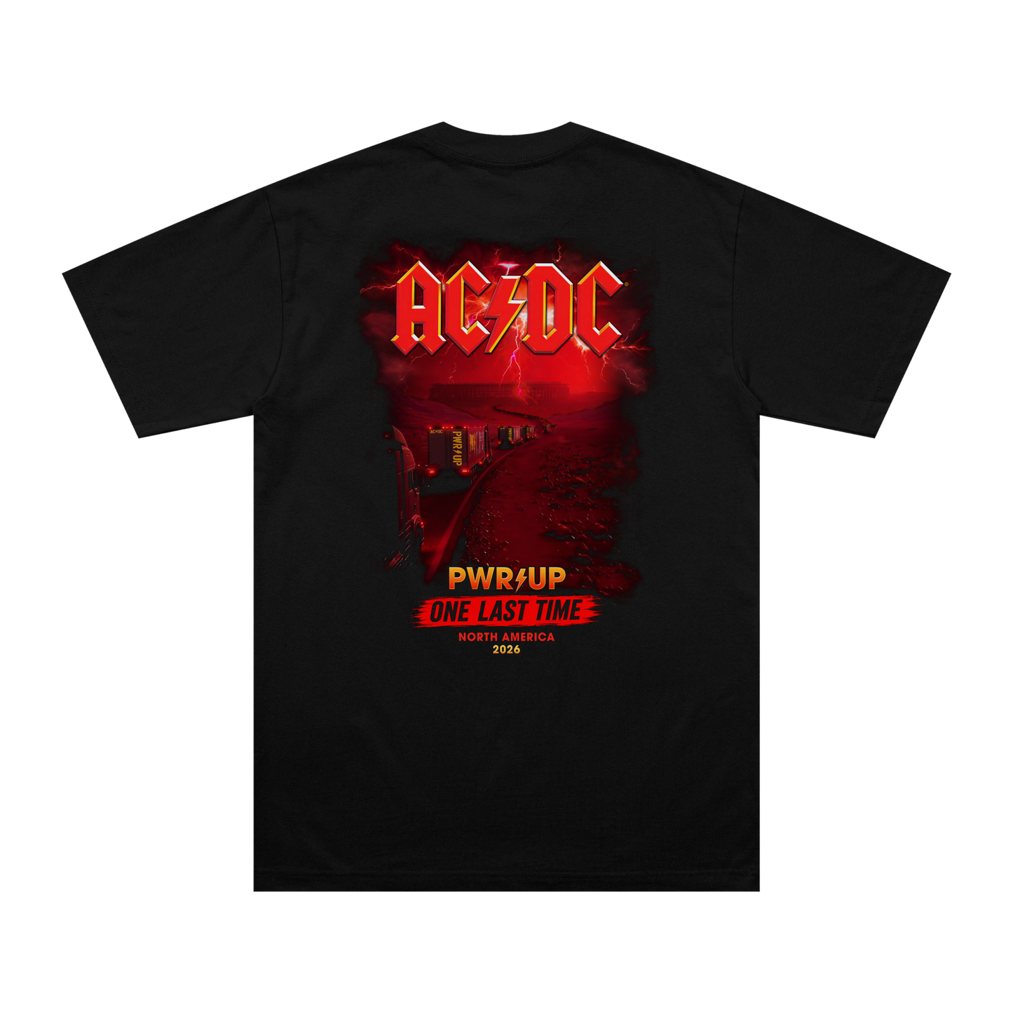 North America One Last Time PWR UP Tour T-Shirt