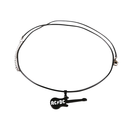 AC/DC - Highway To Hell Guitar Necklace