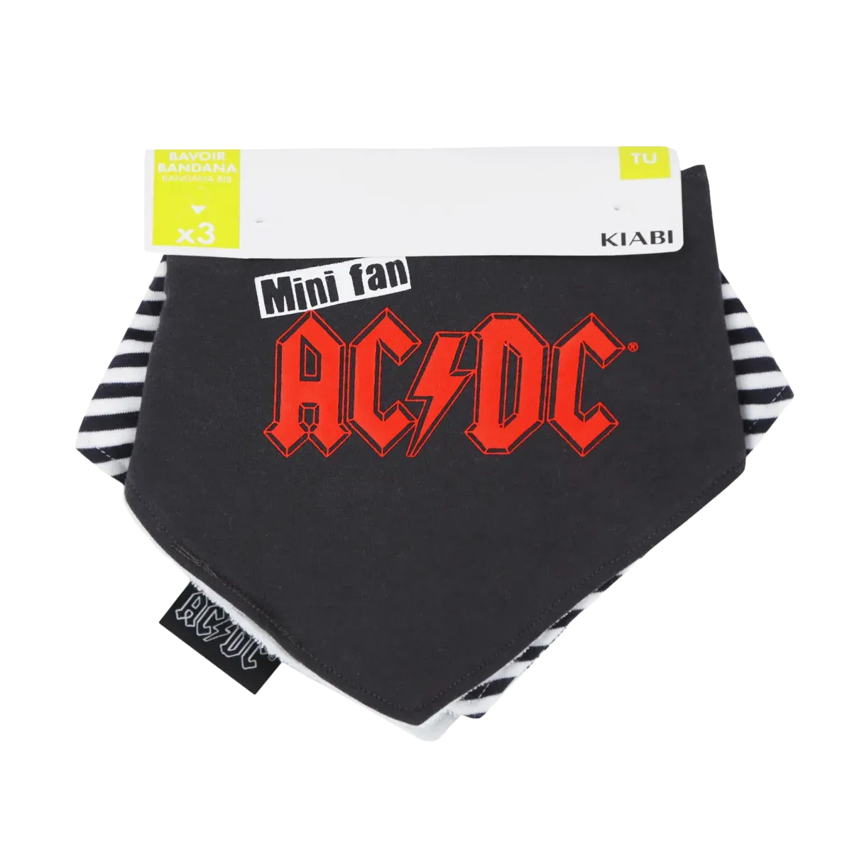 AC/DC - Three Piece Baby Bib Set