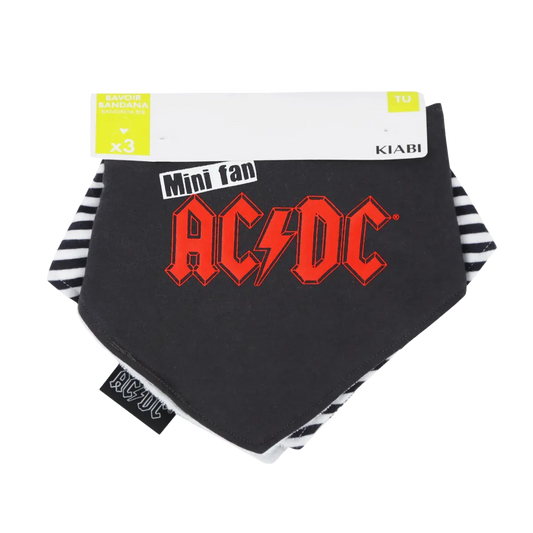 AC/DC - Three Piece Baby Bib Set