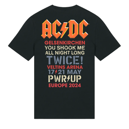 AC/DC Gelsenkirchen 2024 Tour T-shirt