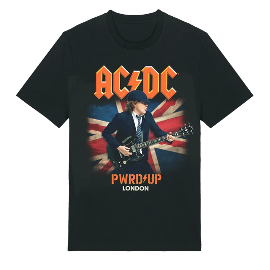 AC/DC 2024 Union Jack London Tour T-shirt L +