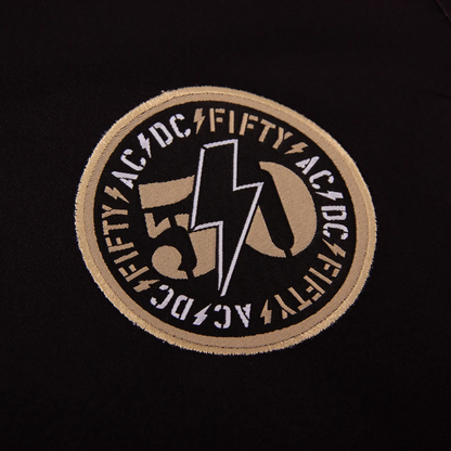 AC/DC 50 Years Gold Football T-shirt